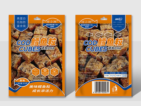 鳕鱼粒原味包装设计