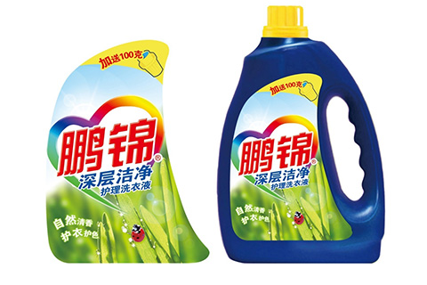 洗衣液绿色包装袋