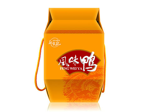 风味鸭包装盒