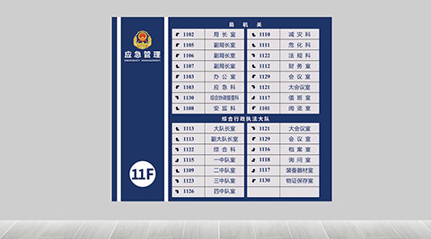 办公分布平面设计图
